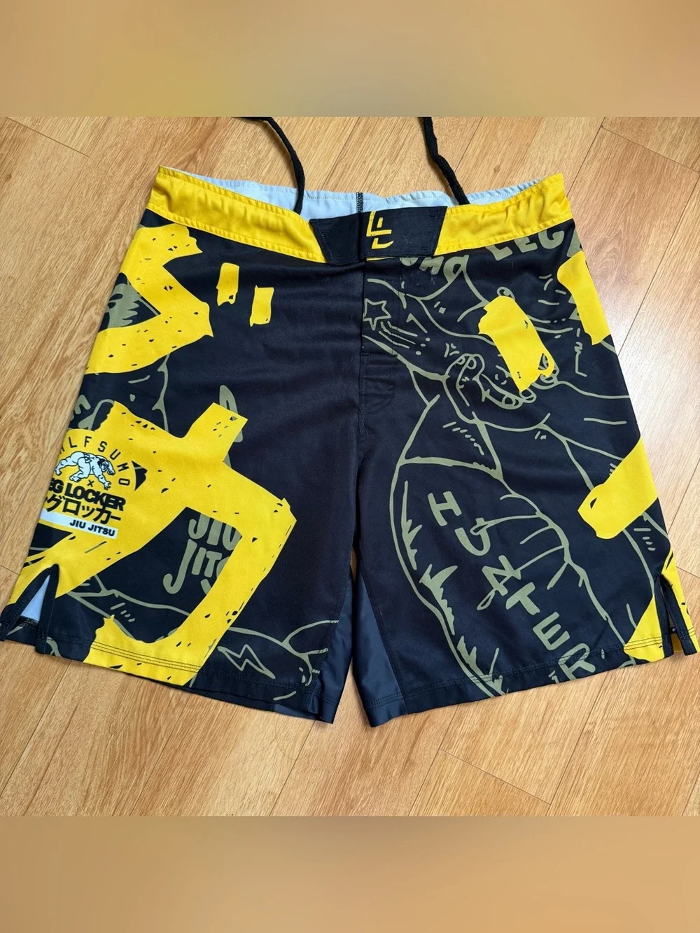 LegLocker X 1/2 Sumo Jiu Jitsu Shorts Size XL 36” Waist Grappling MMA No-gi